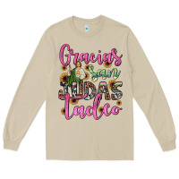 Mushroom gracias san judas tadeo Long Sleeve Tee - JahusDesignShop
