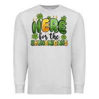 Dove Grey here for the shenanigans Premium Sweatshirt - MaliasSmallBusiness