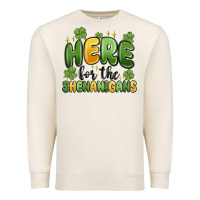 Sandshell here for the shenanigans Premium Sweatshirt - MaliasSmallBusiness