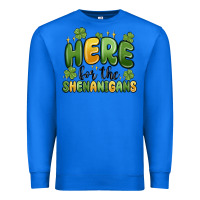 True Royal here for the shenanigans Premium Sweatshirt - MaliasSmallBusiness