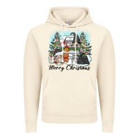 Vintage Artic merry christmas gnomes Vintage Hoodie - Zillion Design Studio