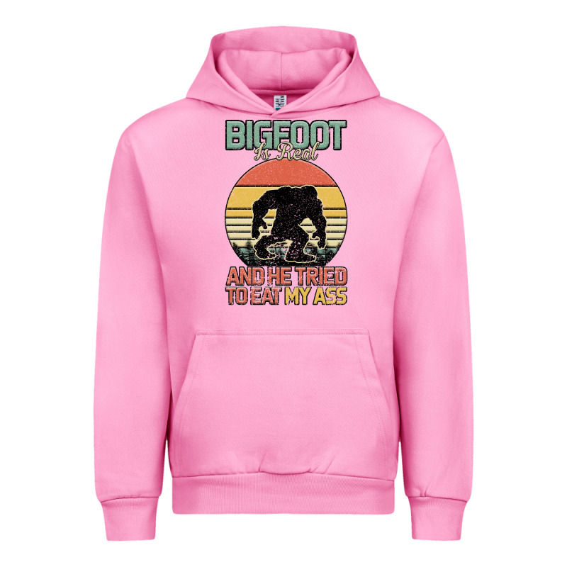 Bigfoot Is Real And He Tried To Eat My Ass Urban Hoodie by Bettercallsaul | Teevron