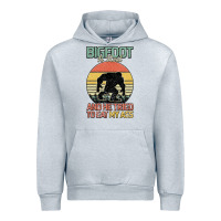 Heather Grey Bigfoot is real and he tried to eat my ass Urban Hoodie - Bettercallsaul