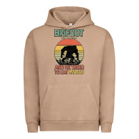 Pigment Burro Bigfoot is real and he tried to eat my ass Urban Hoodie - Bettercallsaul