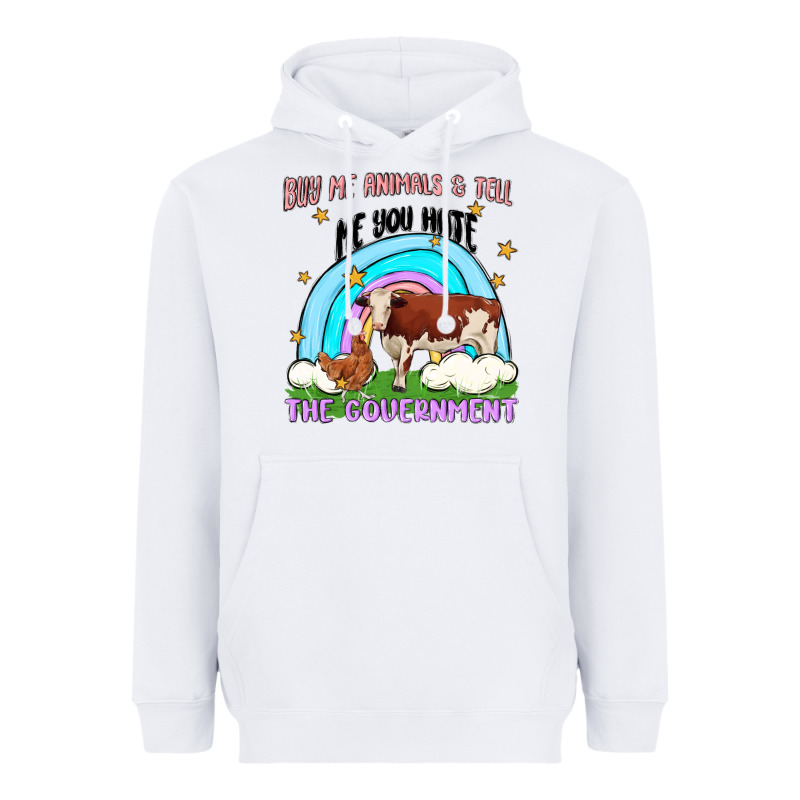 Buy Me Animals Heavyweight Hoodie by MaliasSmallBusiness | Teevron