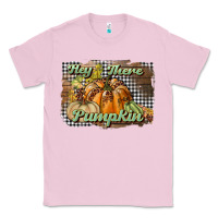 Bubblegum Pink hey there pumpkin Classic Tee - BundleAndBundleShop