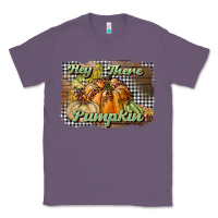 Lavender hey there pumpkin Classic Tee - BundleAndBundleShop
