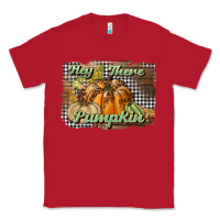 Red hey there pumpkin Classic Tee - BundleAndBundleShop