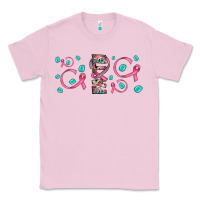 Bubblegum Pink faith ribbon gemstone Classic Tee - JahusDesignShop