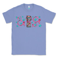 Colony Blue faith ribbon gemstone Classic Tee - JahusDesignShop