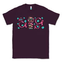 Plum faith ribbon gemstone Classic Tee - JahusDesignShop