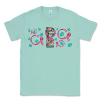 Seafoam faith ribbon gemstone Classic Tee - JahusDesignShop