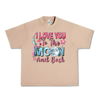 Burro i love you to the moon and back Urban Heavy Tee - FaDigitalArtStudio