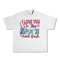 Lunar Rock i love you to the moon and back Urban Heavy Tee - FaDigitalArtStudio