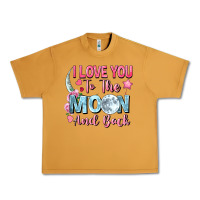 Peanut Butter i love you to the moon and back Urban Heavy Tee - FaDigitalArtStudio
