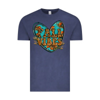 Vintage Denim fall vibes heart Vintage Tee - RanaPortraitStore
