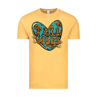 Vintage Mustard fall vibes heart Vintage Tee - RanaPortraitStore