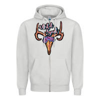 Dove Grey wild soul Zipper Hoodie - JahusDesignShop