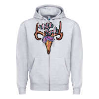 Heather Grey wild soul Zipper Hoodie - JahusDesignShop