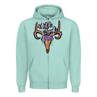 Seafoam wild soul Zipper Hoodie - JahusDesignShop