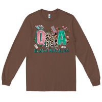 Chestnut qma qualified medical aide Long Sleeve Tee - AdoDesignShop