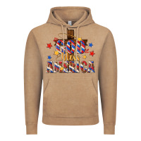 Vintage Coffee god bless america Vintage Hoodie - texasbilliewilder