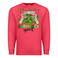 Cardinal rolling up some shamrock spirit Premium Sweatshirt - MaliasSmallBusiness