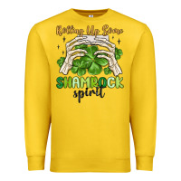 Lemon rolling up some shamrock spirit Premium Sweatshirt - MaliasSmallBusiness
