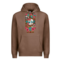 Chestnut Play Ball Baseball With Pink Flowers 12 Oz Slim Can Cooler Premium Hoodie - BundleAndBundleShop