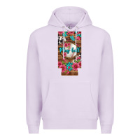 Lilac Play Ball Baseball With Pink Flowers 12 Oz Slim Can Cooler Premium Hoodie - BundleAndBundleShop