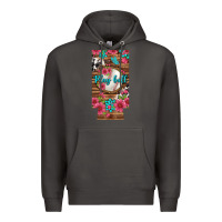 Smoke Play Ball Baseball With Pink Flowers 12 Oz Slim Can Cooler Premium Hoodie - BundleAndBundleShop