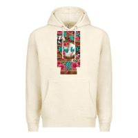 Tofu Play Ball Baseball With Pink Flowers 12 Oz Slim Can Cooler Premium Hoodie - BundleAndBundleShop