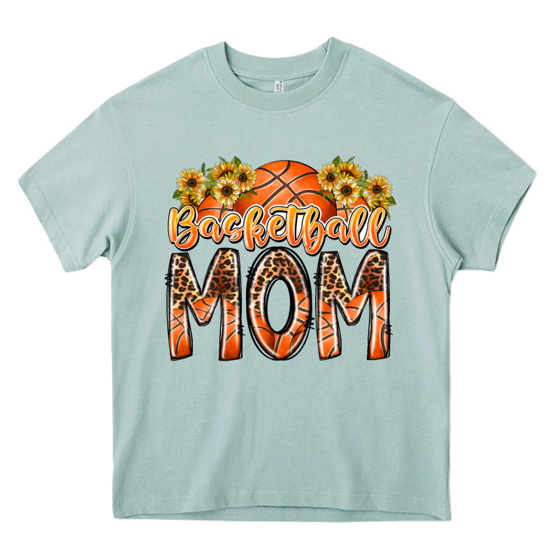 Basketball Mom Heavy Core Tee by RacoonDesign | Teevron