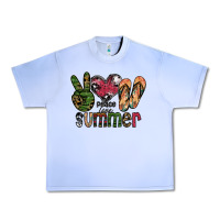 Peace Love Summer Urban Heavy Tee | Teevron