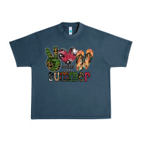 Midnight Navy peace love summer Urban Heavy Tee - SublimationCraftShop