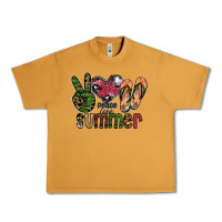Peanut Butter peace love summer Urban Heavy Tee - SublimationCraftShop
