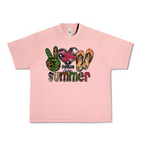 Salmon peace love summer Urban Heavy Tee - SublimationCraftShop
