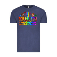 Vintage Denim equality hurts no one Vintage Tee - Zillion Design Studio