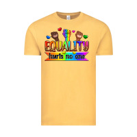 Vintage Mustard equality hurts no one Vintage Tee - Zillion Design Studio