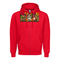 Red hispanic heritage month gnomes tumbler license plate Zipper Hoodie - BundleAndBundleShop
