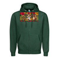Sports Green hispanic heritage month gnomes tumbler license plate Zipper Hoodie - BundleAndBundleShop