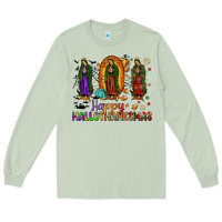 Matcha our lady of guadalupe happy hallothanksmas Long Sleeve Tee - JahusDesignShop
