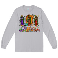 Moon Dust our lady of guadalupe happy hallothanksmas Long Sleeve Tee - JahusDesignShop