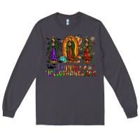 Smoke our lady of guadalupe happy hallothanksmas Long Sleeve Tee - JahusDesignShop