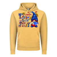 Vintage Mustard happy 4 th of july Vintage Hoodie - texasbilliewilder