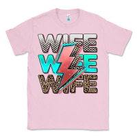 Bubblegum Pink racing wife wife wife Classic Tee - AdoDesignShop