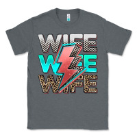 Charcoal Heather racing wife wife wife Classic Tee - AdoDesignShop