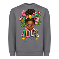 Storm july girl afro woman summer Heavyweight Sweatshirt - texasbilliewilder