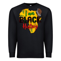 Black i am black history Premium Sweatshirt - MaliasSmallBusiness