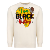 Sandshell i am black history Premium Sweatshirt - MaliasSmallBusiness